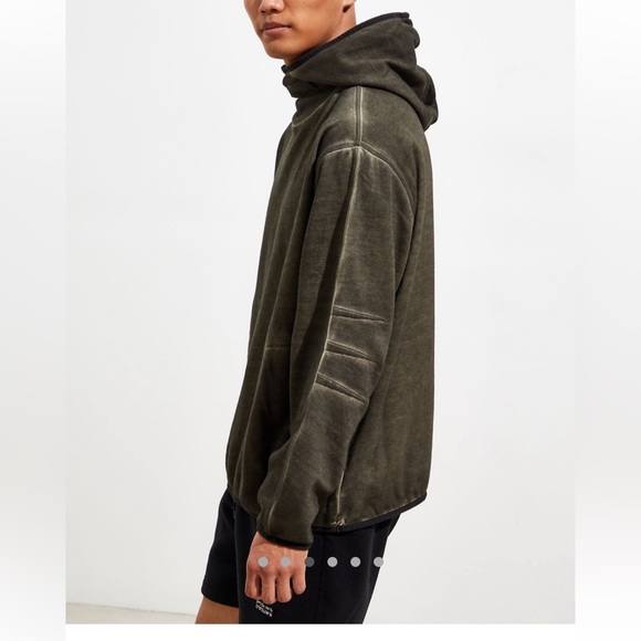 UO utility hoodie olive green - Picture 2 of 10